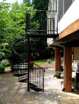 spiral staircase in roanoke virginia