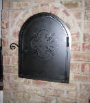 pizza oven door