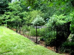 fence around rose garden in salem va