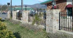 Mama Maria's Italian Restraunt in Salem Va decorative fencing